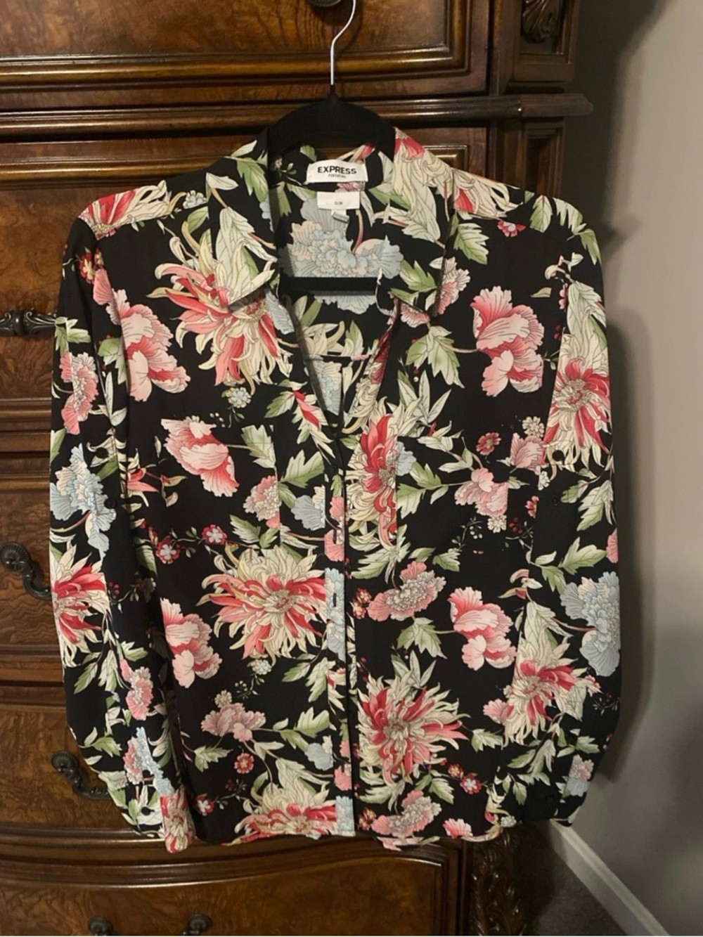 Express portofino floral Blouse